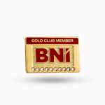 Gold Club Pin (10 Stones)