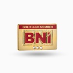 Gold Club Pin (3 stones)