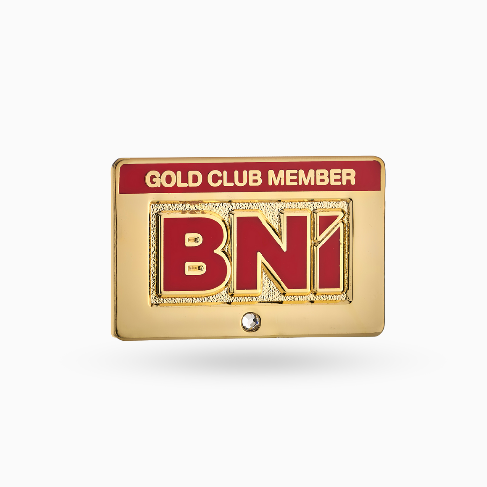Gold Club Pin (1 Stone)