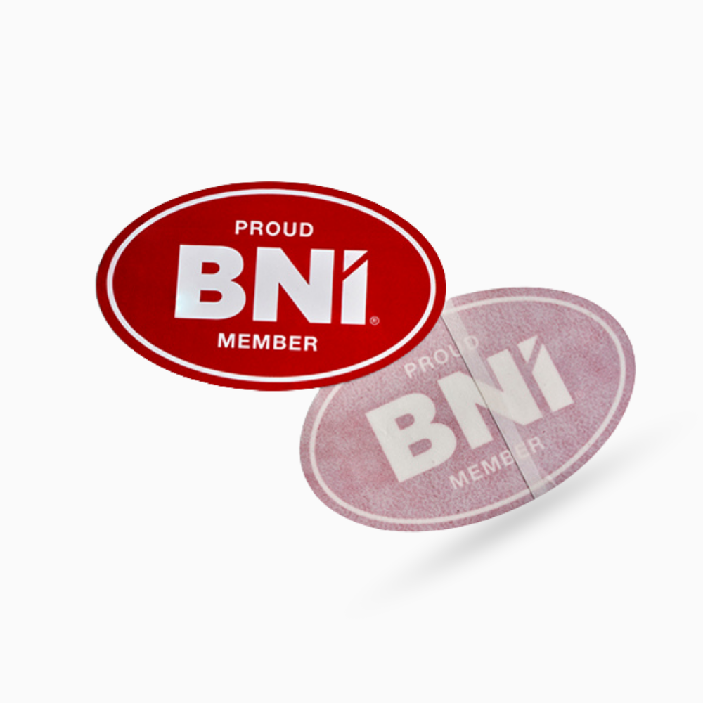 BNI Branded Car Sticker