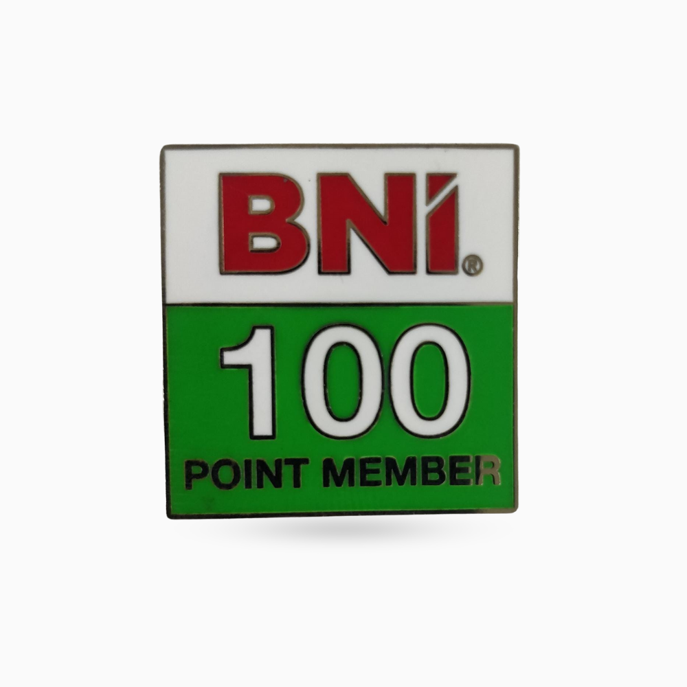 BNI 100 Point Pin