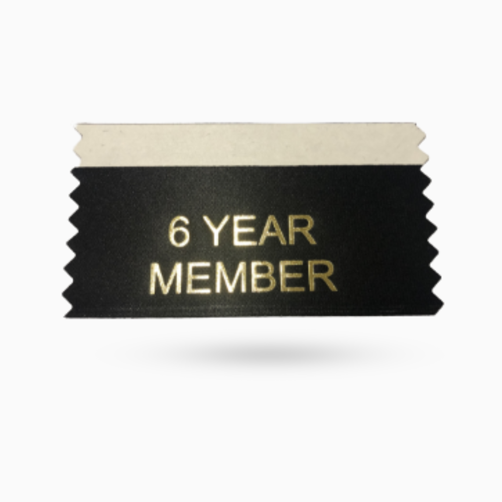 6yr Member Ribbons