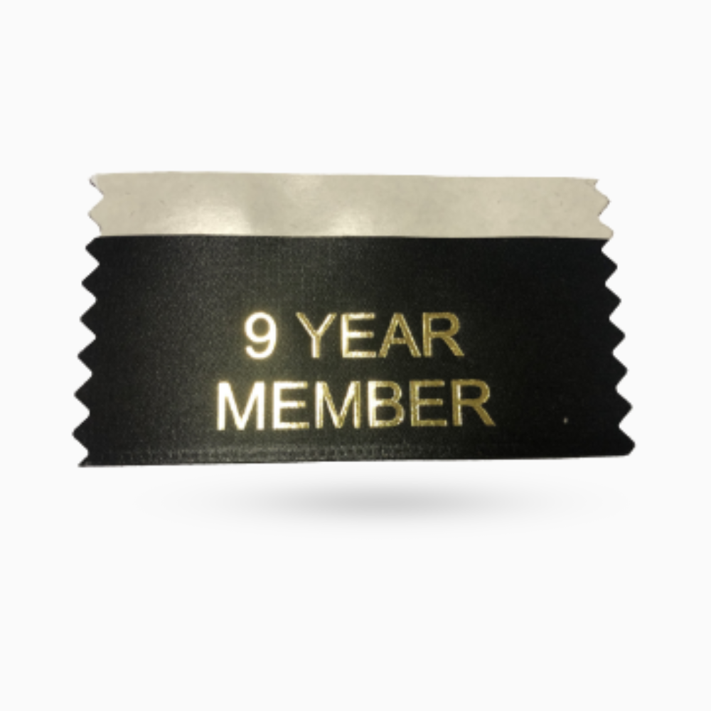 9yr Member Ribbons