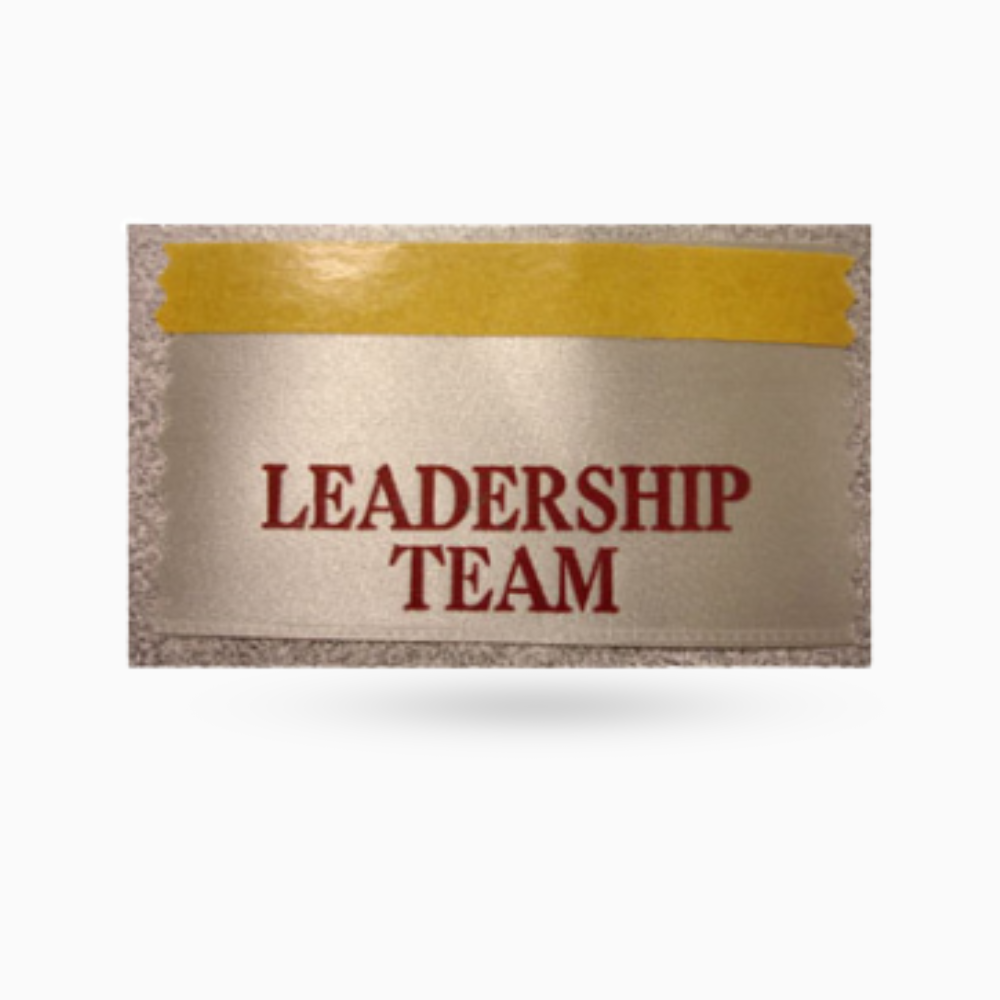 Leadership Team Ribbons